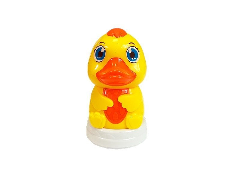 Dětská edukační pyramida s kachničkou – sorter a vodní hračka