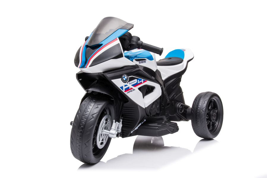 Dětská elektrická motorka BMW HP4 na akumulátor bílá JT5008