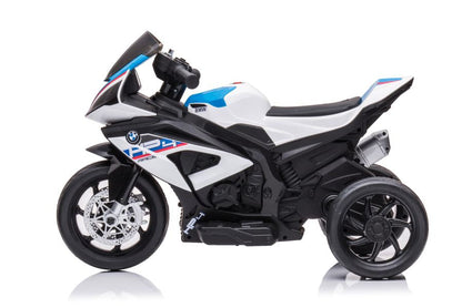 Dětská elektrická motorka BMW HP4 na akumulátor bílá JT5008