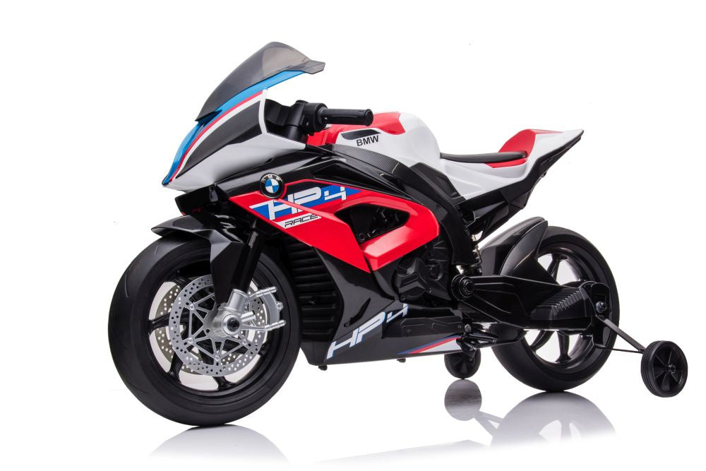 Dětská elektrická motorka BMW HP4 Race JT5001 červená