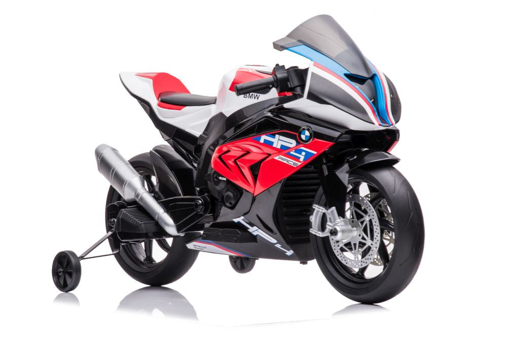 Dětská elektrická motorka BMW HP4 Race JT5001 červená
