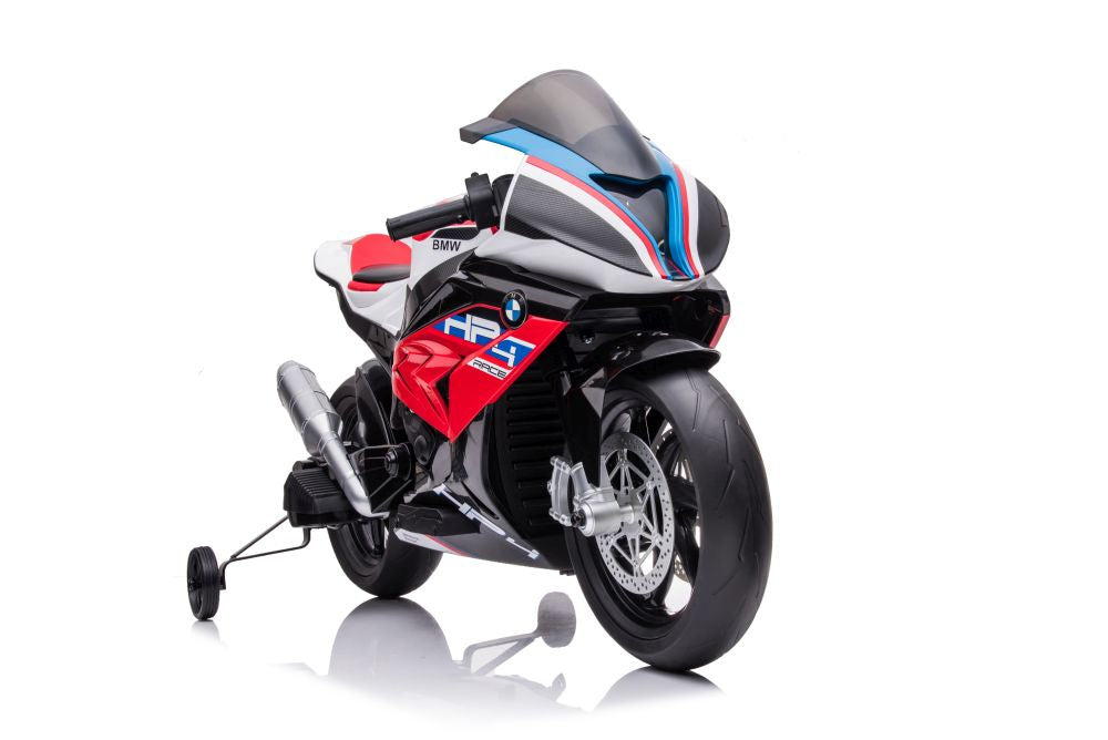 Dětská elektrická motorka BMW HP4 Race JT5001 červená