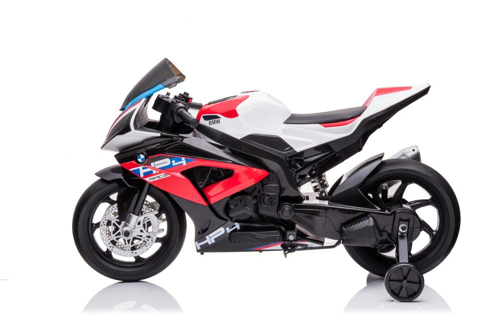 Dětská elektrická motorka BMW HP4 Race JT5001 červená