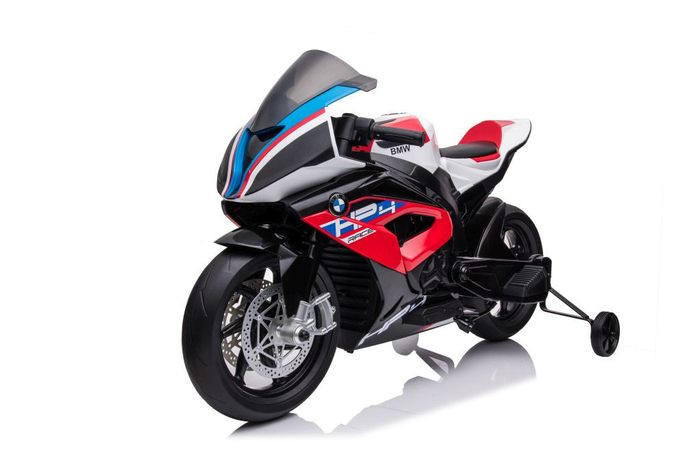Dětská elektrická motorka BMW HP4 Race JT5001 červená