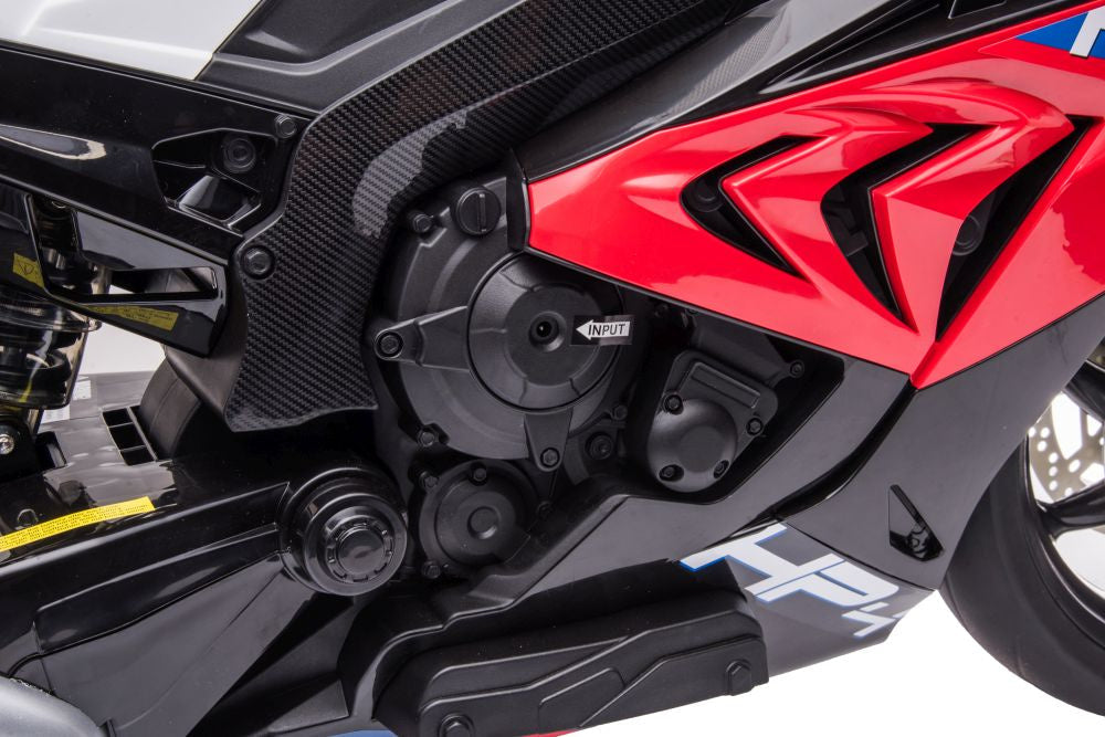 Dětská elektrická motorka BMW HP4 Race JT5001 červená