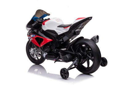 Dětská elektrická motorka BMW HP4 Race JT5001 červená
