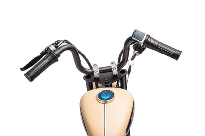 Dětská elektrická motorka na akumulátor 36V khaki A9902
