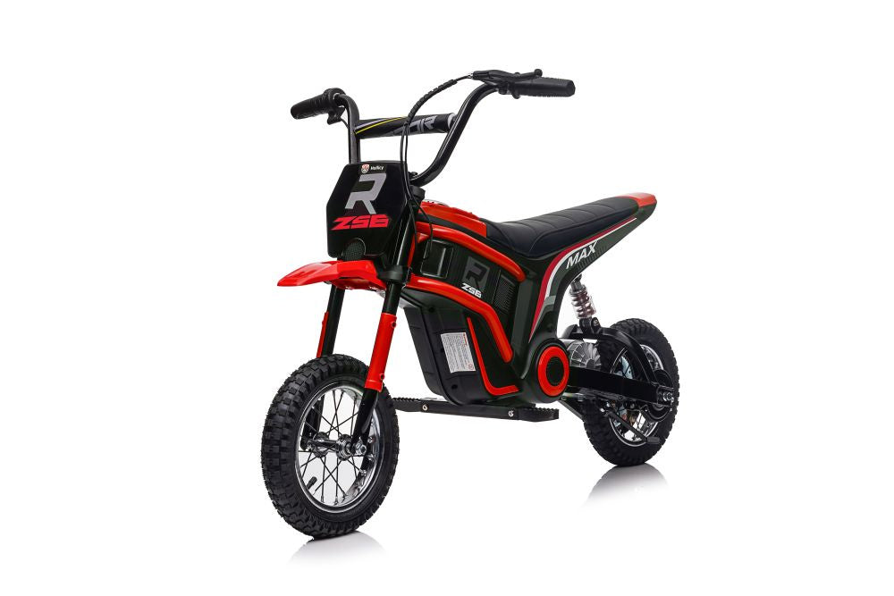 Dětská elektrická motorka SX2328 – na akumulátor | červená