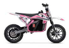 Dětská elektrická motorka Trail King na akumulátor – růžová