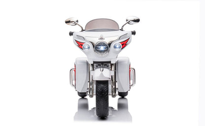 Dětská elektrická motorka trojkolka Goldwing bílá