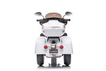 Dětská elektrická motorka trojkolka Goldwing bílá