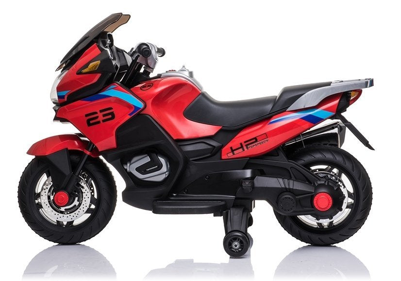 Dětská elektrická motorka XMX609 s akumulátorem 12V červená