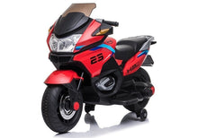 Dětská elektrická motorka XMX609 s akumulátorem 12V červená