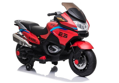Dětská elektrická motorka XMX609 s akumulátorem 12V červená