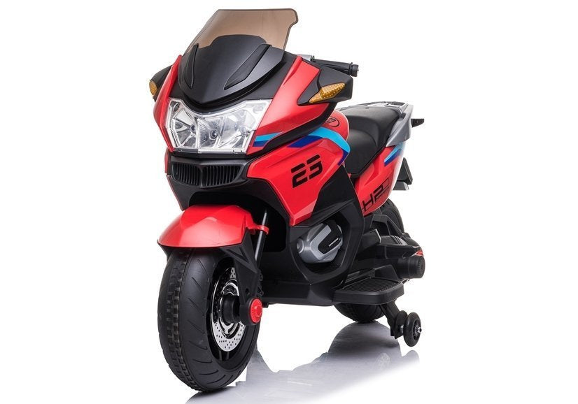 Dětská elektrická motorka XMX609 s akumulátorem 12V červená