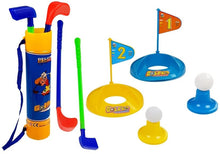 Dětská golfová sada s kijkami a míčky pro mini golf