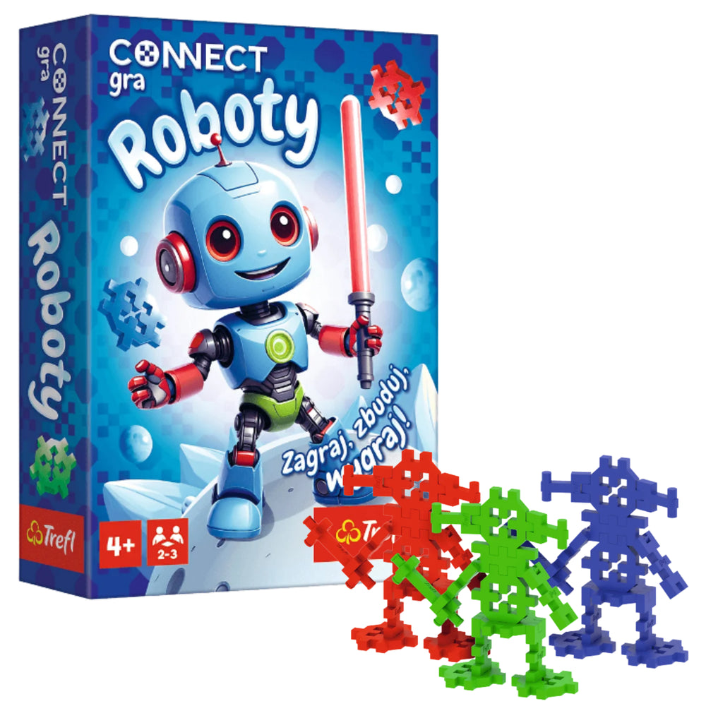 Dětská hra Connect Roboty – Trefl