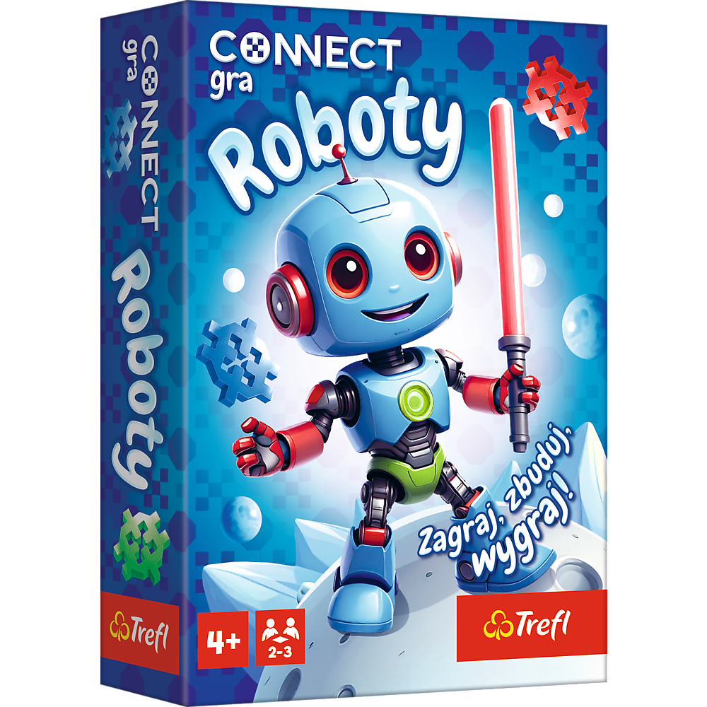Dětská hra Connect Roboty – Trefl