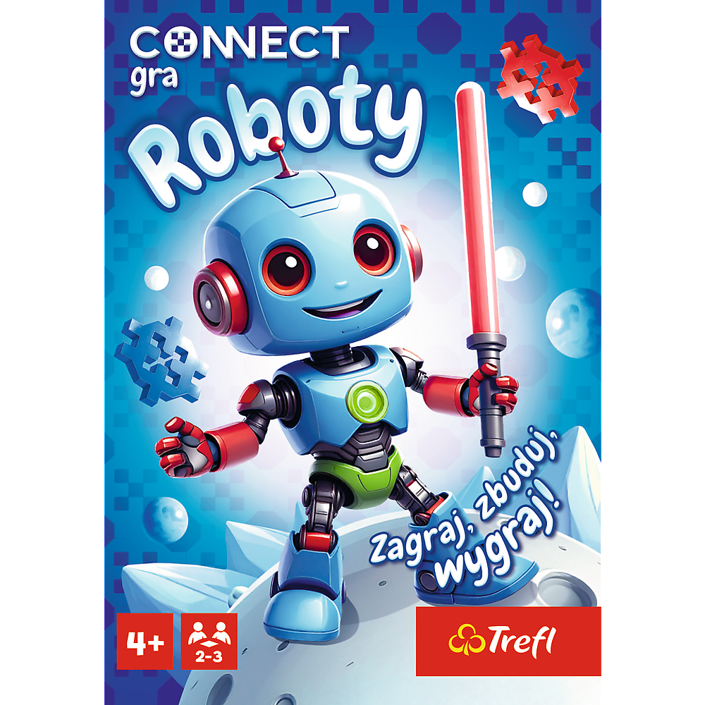 Dětská hra Connect Roboty – Trefl