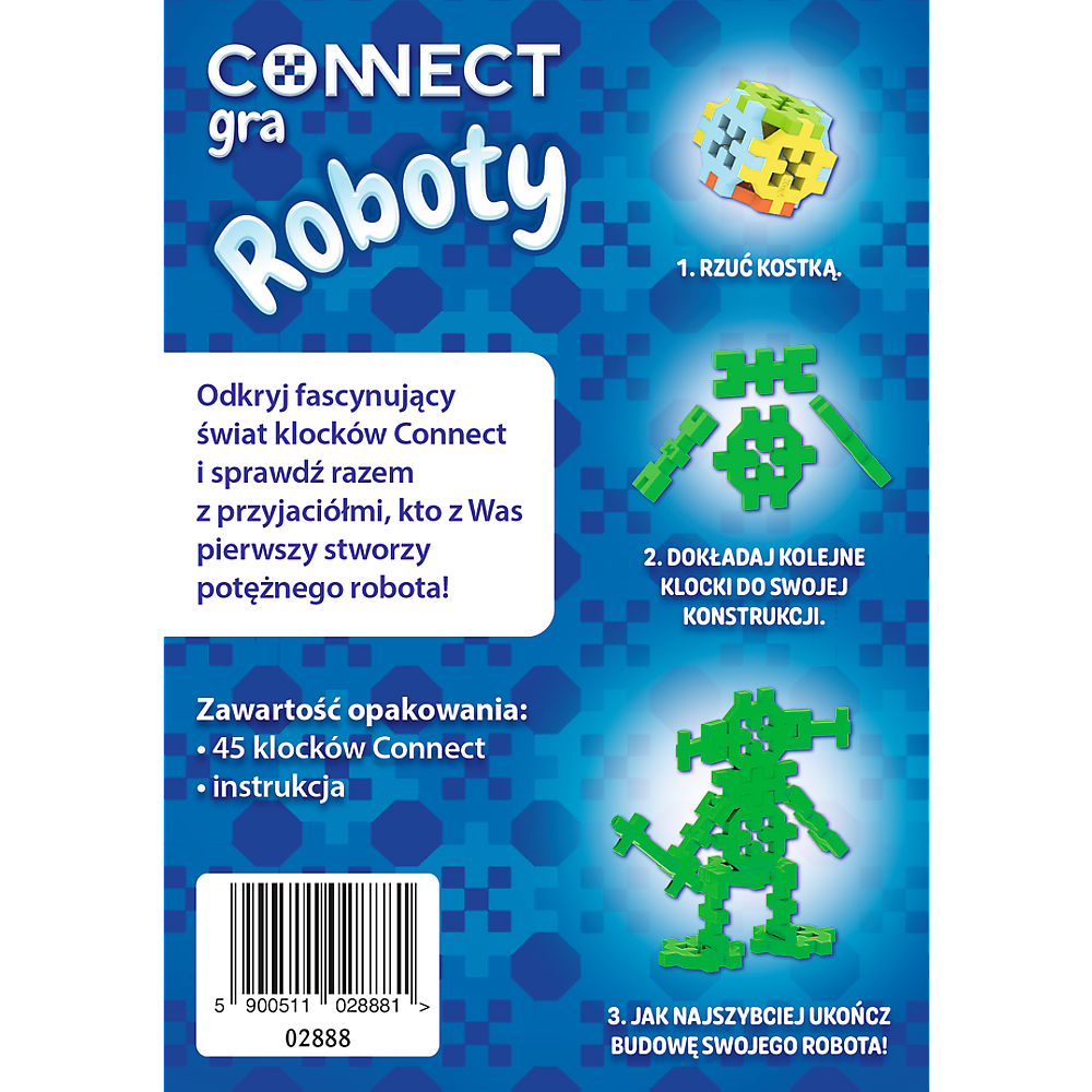 Dětská hra Connect Roboty – Trefl