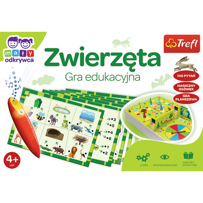 Dětská hra Zvířata s magickou tužkou – Trefl 02111