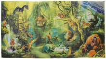 Dětská hrací podložka džungle 108x58 cm s certifikátem CE