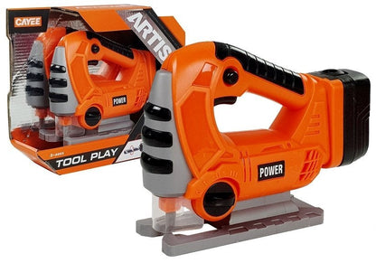 Dětská přímočará pila na baterie s LED světlem a zvuky