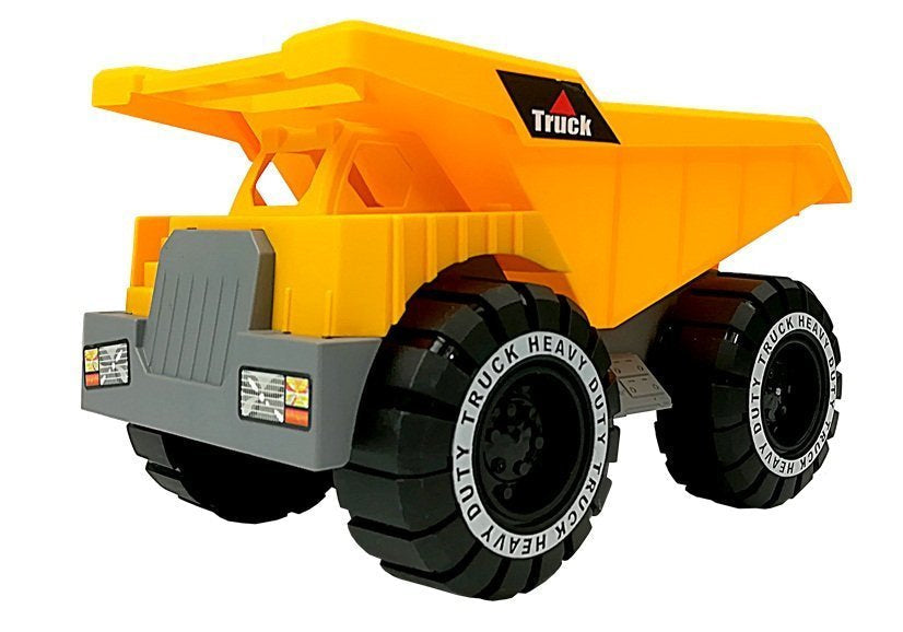 Dětská sklápěčka s přívěsem a buldozerem 49 cm stavební set