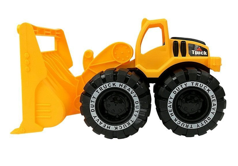 Dětská sklápěčka s přívěsem a buldozerem 49 cm stavební set