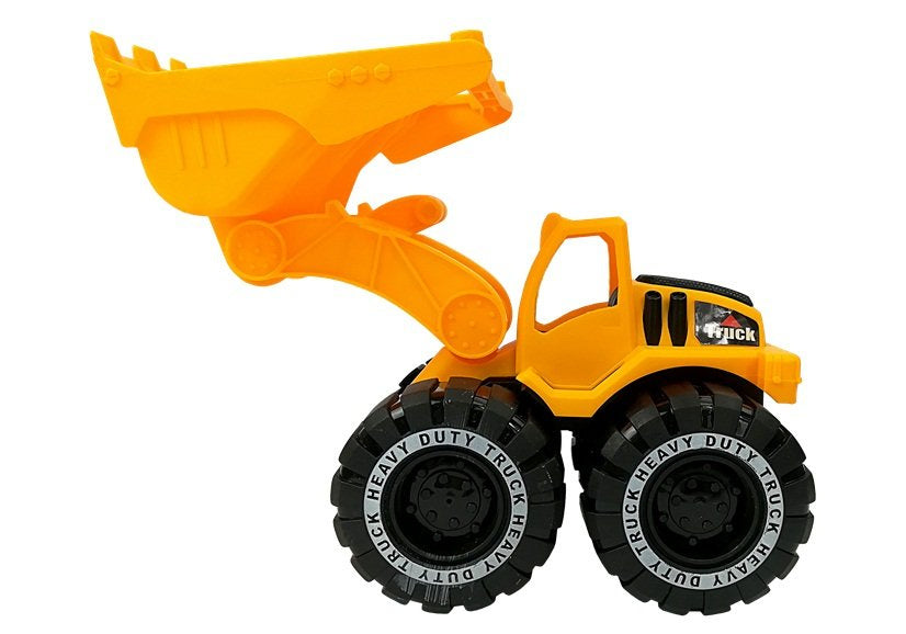 Dětská sklápěčka s přívěsem a buldozerem 49 cm stavební set