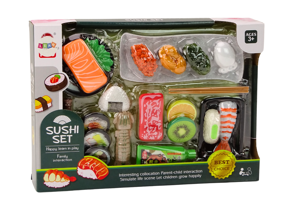 Dětská sushi sada s krevetami a příslušenstvím 22 dílů
