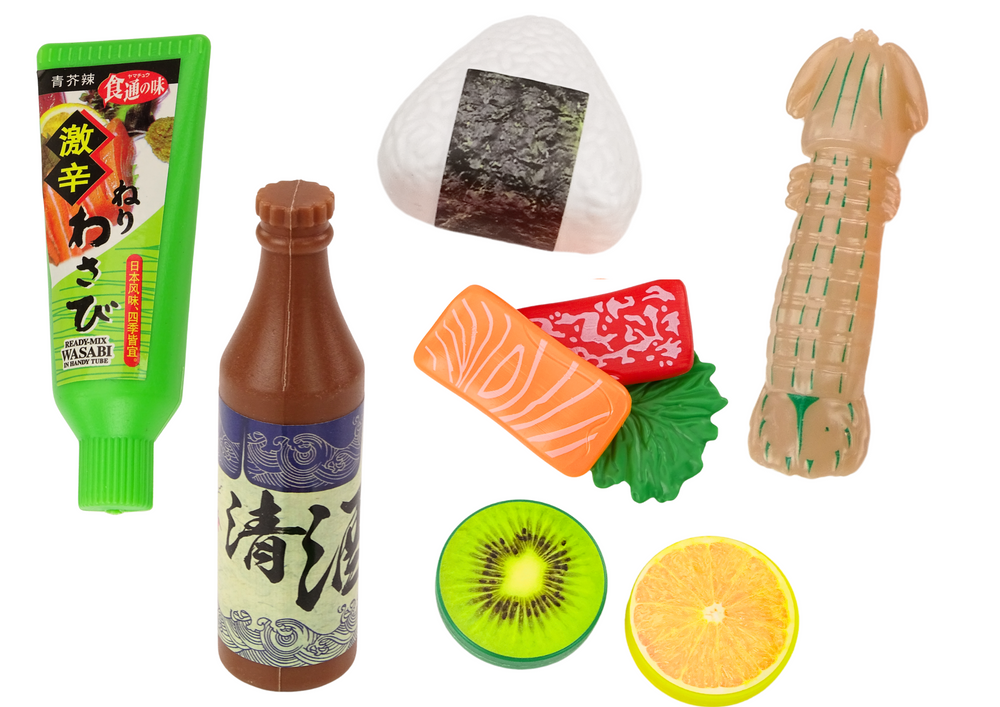 Dětská sushi sada s krevetami a příslušenstvím 22 dílů