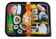 Dětská sushi sada se štěbátky a talířky 19 kusů