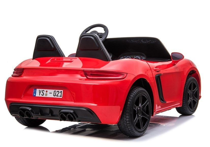 Dětské auto na akumulator YSA021A s certifikátem CE červené