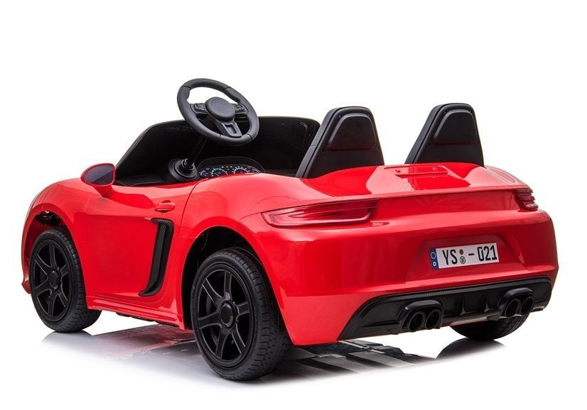 Dětské auto na akumulator YSA021A s certifikátem CE červené