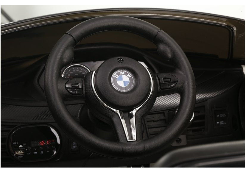 Dětské elektrické auto BMW X6 – kožené sedadlo EVA kola