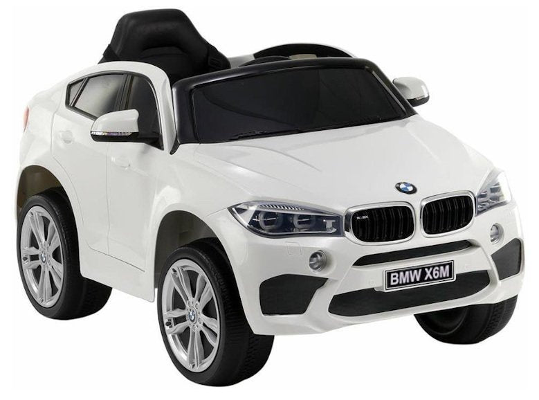 Dětské elektrické auto BMW X6 – kožené sedadlo EVA kola