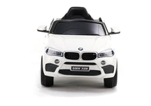 Dětské elektrické auto BMW X6 – kožené sedadlo EVA kola
