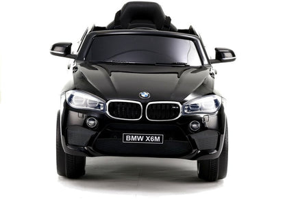 Dětské elektrické auto BMW X6 s koženým sedadlem černé