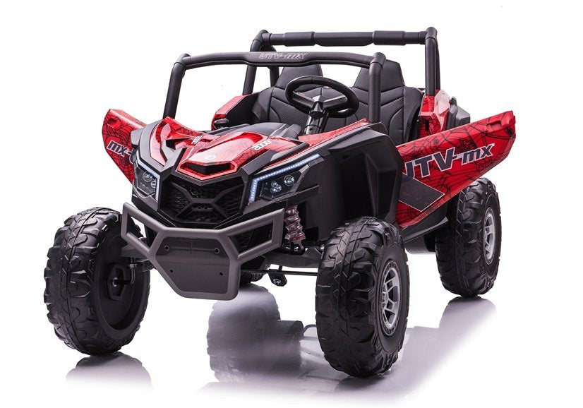 Dětské elektrické auto Buggy UTV MX s dálkovým ovládáním červené