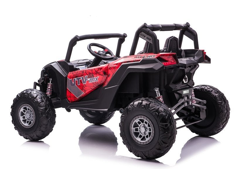 Dětské elektrické auto Buggy UTV MX s dálkovým ovládáním červené