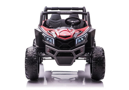 Dětské elektrické auto Buggy UTV MX s dálkovým ovládáním červené