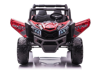 Dětské elektrické auto Buggy UTV MX s dálkovým ovládáním červené