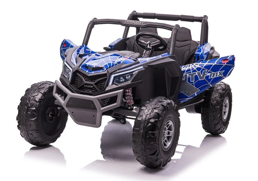 Dětské elektrické auto Buggy UTV MX s dálkovým ovládáním modré
