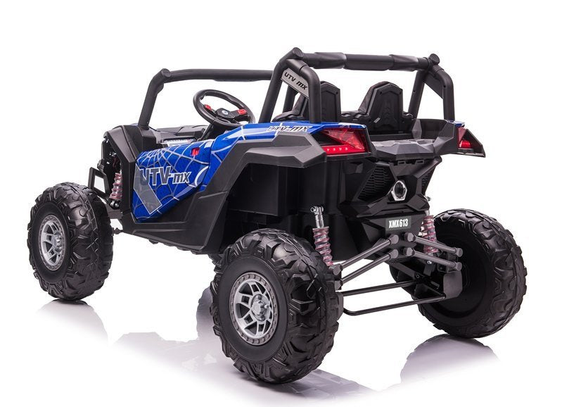 Dětské elektrické auto Buggy UTV MX s dálkovým ovládáním modré