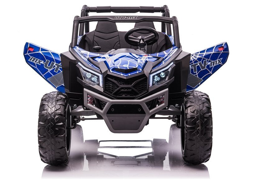 Dětské elektrické auto Buggy UTV MX s dálkovým ovládáním modré
