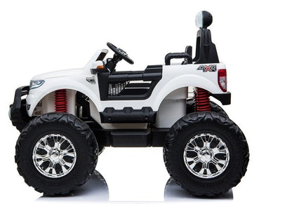 Dětské elektrické auto Ford Ranger Monster Truck s LCD displej bílé