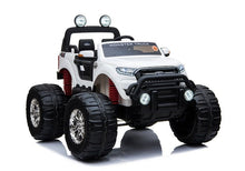 Dětské elektrické auto Ford Ranger Monster Truck s LCD displej bílé