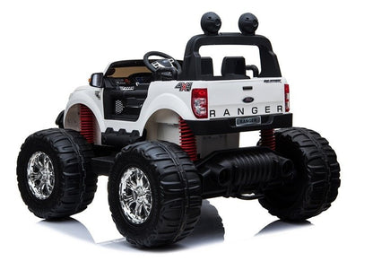 Dětské elektrické auto Ford Ranger Monster Truck s LCD displej bílé