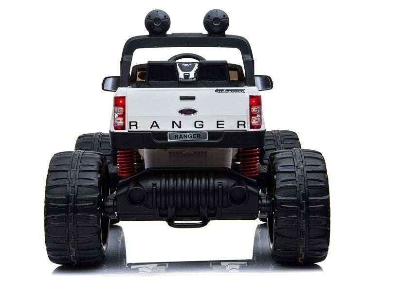 Dětské elektrické auto Ford Ranger Monster Truck s LCD displej bílé